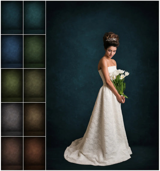 Fine Art Texture Overlays for Photoshop - Portrait and Studio Backdrops