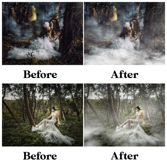 Fog Overlay for Photoshop - Real Mist and Smoke Effects