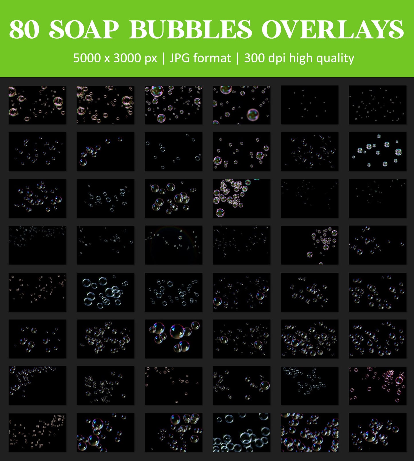 Realistic soap bubble overlays, floating bubbles, bubbles overlay, blowing bubbles, photoshop overlay, soap bubbles, overlay, DOWNLOAD