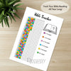 Printable bible tracker journal page in A4, A5 and US Letter size