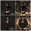 Bokeh Light Ring Overlays for Photoshop - Maternity Star and Heart Effects