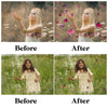 Butterfly Overlays for Photoshop - Monarch Wings and Summer Garden Effects