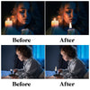 Candle Flame Overlays for Photoshop - Christmas Magic Light