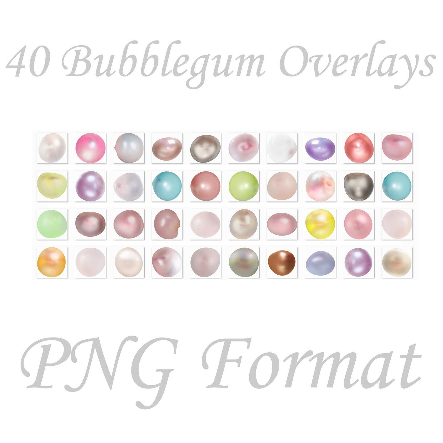 Bubblegum overlays, blowing bubble gum overlay, bubblegum PNG, bubble gum overlays, Photoshop overlays, photo prop, Digital Download