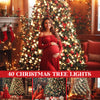 Christmas Tree Light Overlays for Photoshop - Festive Glow and Holiday Effects