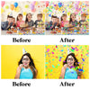 Confetti Overlays for Photoshop - Realistic Falling Confetti and Party Props