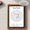 Printable dream tracker monthly printable journal page in A4, A5 and US Letter size