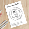 Printable energy drink tracker monthly printable journal page in A4, A5 and US Letter size
