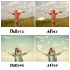 Paper Airplane Overlays for Photoshop - Flying Kids & Nostalgic Effects - Instant Digital Download