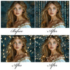 Fairy Light Bokeh Overlays for Photoshop - Twinkle and Romantic Glow Effects