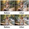 Fairy Wings Overlays for Photoshop - Sparkly Transparent PNG