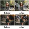Fairy Wings Overlays for Photoshop - Sparkly Transparent PNG