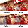 Falling Rose Petals Overlay for Photoshop - Valentine's Wedding Effects