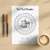 Printable fast food tracker monthly printable journal page in A4, A5 and US Letter size