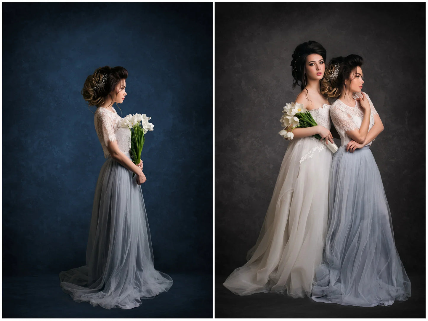 Fine Art Texture Overlays for Photoshop - Portrait and Studio Backdrops