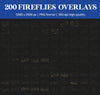 Firefly Overlays for Photoshop - Magic Fairy Dust and Star Trails