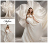 Floral Maternity Backdrops for Photoshop - Pregnancy Portrait Flower Effects
