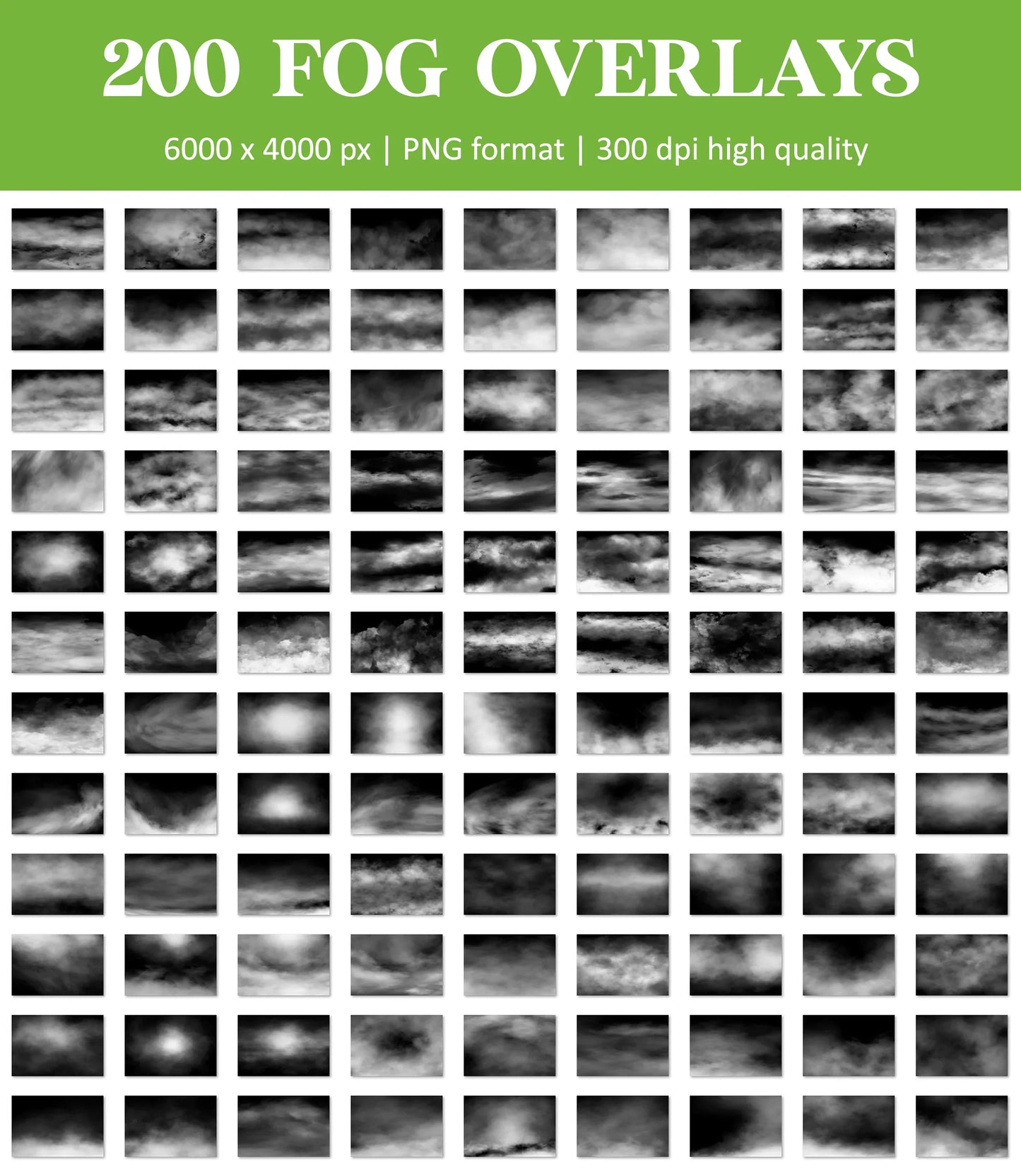 Fog Overlay for Photoshop - Real Mist and Smoke Effects