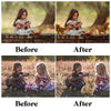 Forest Animal Overlays for Photoshop - Wolf, Fox and Hedgehog PNG