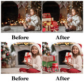 Gift Box Overlays for Photoshop - Birthday and Holiday Present Stack Effects