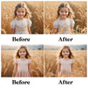 Golden Wheat Field Overlays for Photoshop - Summer Flower Fields