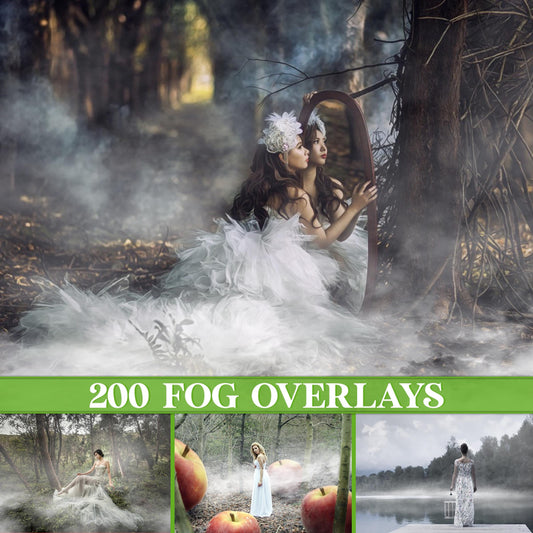 Fog Overlay for Photoshop - Real Mist & Smoke Effects - Instant Digital Download