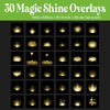 Magic Light Overlays for Photoshop - Book Glow and Enchanted Sparkle Effects