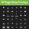 Magic Light Overlays for Photoshop - Book Glow and Enchanted Sparkle Effects
