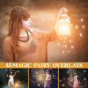 Magical Fairy Overlays for Photoshop - Pixie Dust and Magic Wand Effects