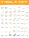 Paper Airplane Overlays for Photoshop - Flying Kids and Nostalgic Effects