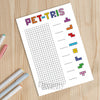 Printable pet tris pet care tracker printable journal page in A4, A5 and US Letter size