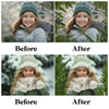 Pine Branch Overlays for Photoshop - Christmas Tree Elements
