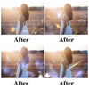 Prism Light Leak Overlays for Photoshop - Crystal Rainbow Lens Effects