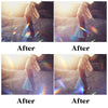 Prism Light Leak Overlays for Photoshop - Crystal Rainbow Lens Effects