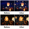 Sky Lantern Overlays for Photoshop - Floating Chinese Lanterns