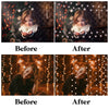 String Lights Overlay for Photoshop - Twinkle and Christmas Bokeh