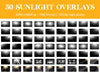 Sunshine Overlays for Photoshop - Natural Sunbeams and Golden Light Effects