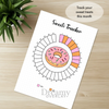 Printable sweets tracker monthly printable journal page in A4, A5 and US Letter size
