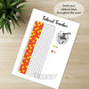 Printable takeout tracker journal page in A4, A5 and US Letter size