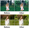Tree Branch Overlays for Photoshop - Green Leaf Shoot-Throughs