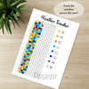 Printable weather tracker journal page in A4, A5 and US Letter size
