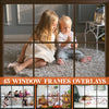 Window Frame Overlay for Photoshop ��� Digital Panes and Photo Fram