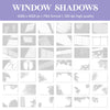 Window Shadow Overlays for Photoshop - Botanic Light and Maternity Backdrops