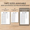 Printable yearly trackers bundle monthly printable journal page in A4, A5 and US Letter size